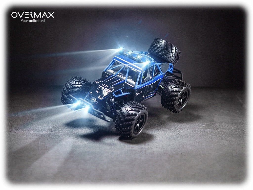 Машинка на радіоуправлінні OVERMAX X-FLASH