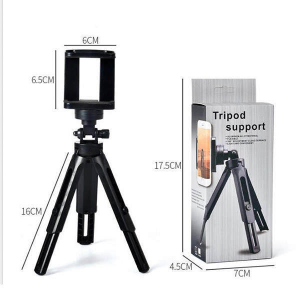 Трипод, Tripod support, тринога, тримач для телефону, кріплення для смартфона та кільцевої лампи