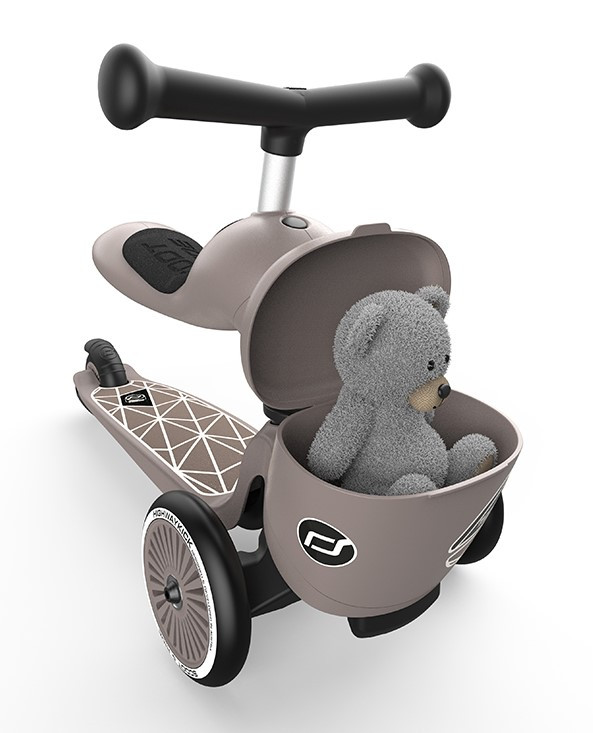 Самокат Scoot and Ride Highwaykick-1 Lifestyle коричневий від 1-го року (SR-210621-BROWNLINES)