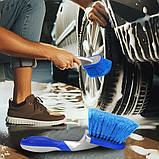Набір для чищення та миття автомобіля 16 предметів зі складним відром та сумкою Повний комплект по догляду за авто, фото 3