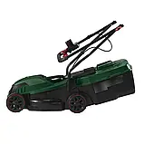 Електрична газонокосарка Parkside PRM 1200 A1 1200 Вт, ширина зрізу 30 см, травозбірник на 30 л, фото 3