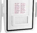 Міні холодильник туристичний для дому та автомобіля Ruhhy 4 л з підігрівом 12 - 220 В White (8040), фото 9