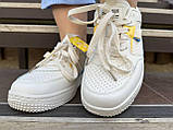 Жіночі кросівки Ok-Shoes15-4 патріотичні жовто-блакитні, фото 3