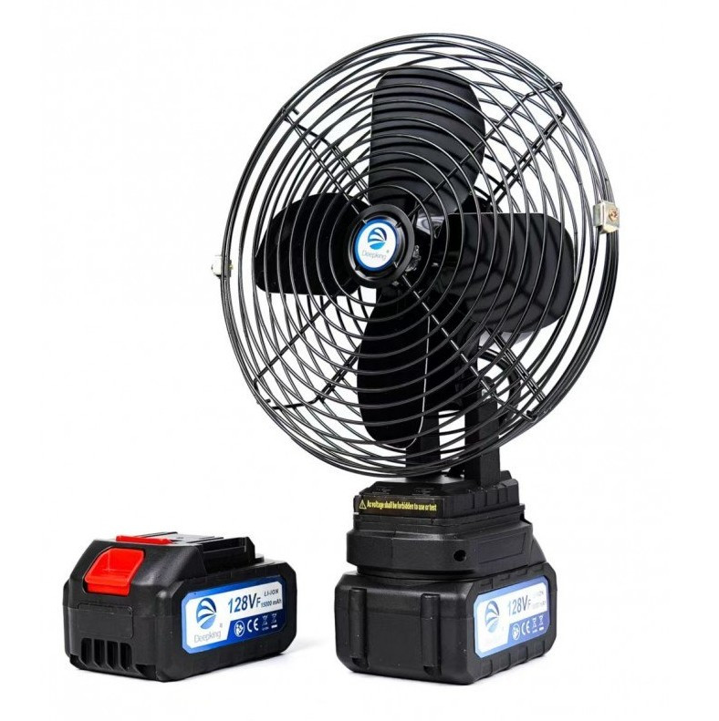 АКБ вентилятор портативний з 2 АКБ 21V, акумуляторний вентилятор для дому VL-801, фото 1