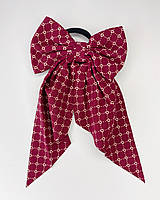 Гумка для волосся Finding Резинка бант D Марсала 13 х 25 см