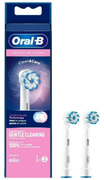 Змінні насадки для Oral-B Sensitive Clean 2 шт, фото 1