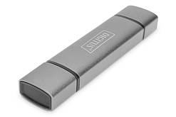 Кардрідер DIGITUS USB-C/USB 3.0 SD/MicroSD