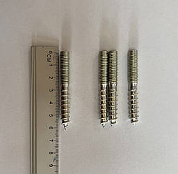 Меблева шпилька М8/60 анкер, шуруп, кріплення,гайка