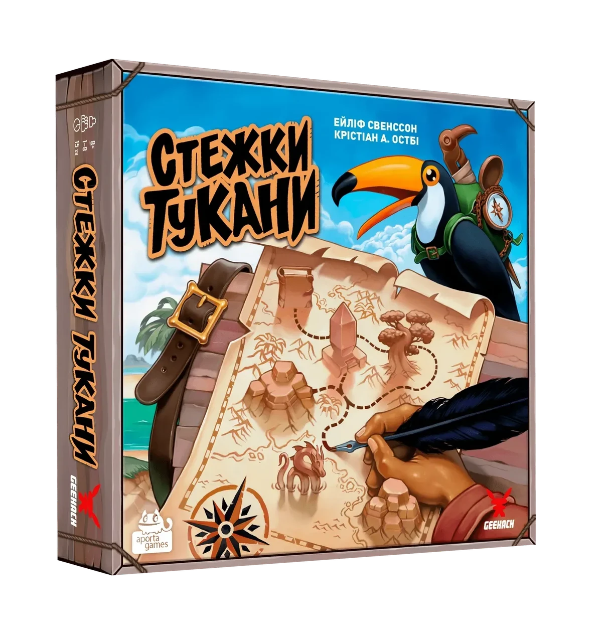 Настільна гра Стежки Тукани (Trails of Tucana)
