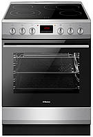 Плита Hansa електрична склокерамічна, 65л, 60x60см, конвекція, нерж (FCCX68219)