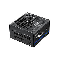 Блок живлення CHIEFTEC Vega M (750W), >90%, 80+ Gold, 135мм FDB, 1xMB 24pin(20+4), 2xCPU 8pin(4+4) (PPG-750-C)