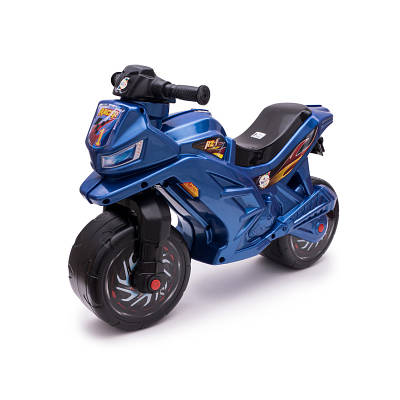 Мотоцикл толокар 2-х колісний 501C синій