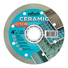Круг алмазний відрізний PDTools 1A1R 115 CERAMIC SLIM для ручного інструменту