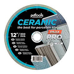 Круг алмазний відрізний PDTools 1A1R 300 CERAMIC MAX PRO для стаціонарного обладнання