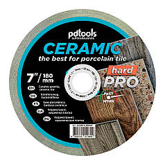 Круг алмазний відрізний PDTools 1A1R 180 CERAMIC HARD PRO для стаціонарного обладнання