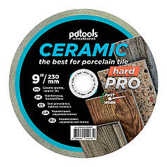 Круг алмазний відрізний PDTools 1A1R 230 CERAMIC HARD PRO для стаціонарного обладнання