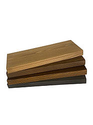 Декоративні настінні полиці з натурального дерева 60см