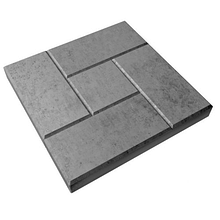 Плитка тротуарна "Антик" вібролита 300х300х30 мм Сіра