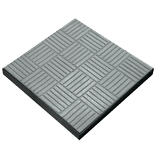 Плитка тротуарна "Печиво" вібролита 300х300х30 мм Сіра