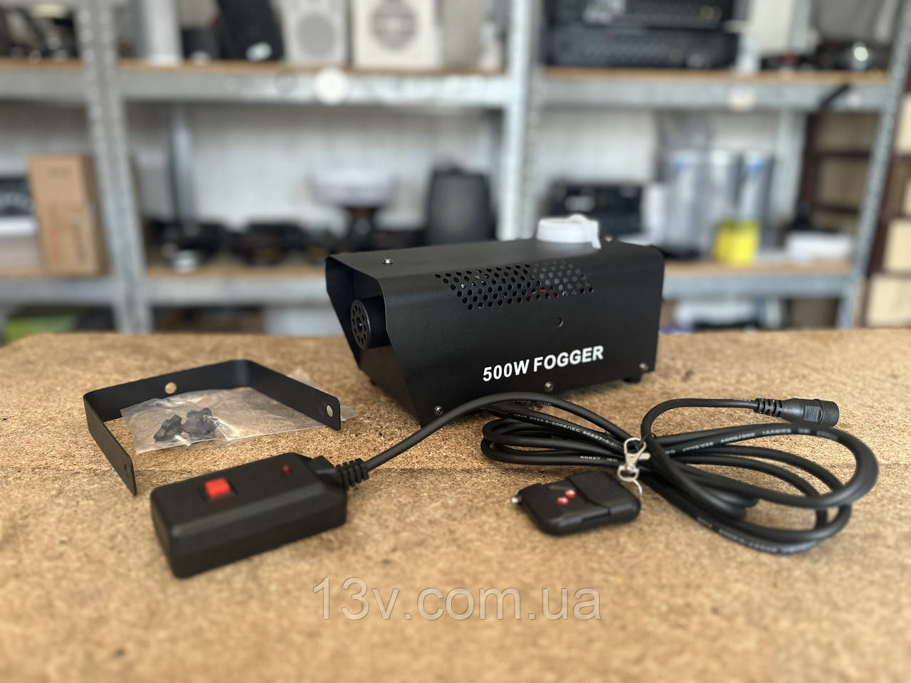 Дим машина 500w радіо та дротове управління