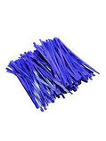 Зав'язка-дроток для пакетиків Синя (100 шт.), фото 3