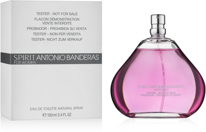 Antonio Banderas Spirit for Women 100 мл (tester) жіноча туалетна вода