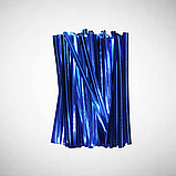 Зав'язка-дроток для пакетиків Синя (100 шт.), фото 2