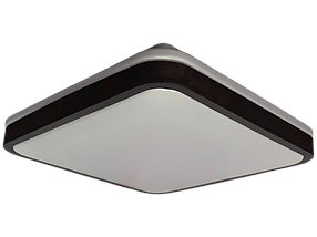 GLOW матовий 60W 391*391*65мм 3000К-6500К з ДК махагон