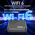 Смарт ТВ Приставка R69 PRO 4/32 Гб, Android 14, WiFi6, LAN 1 Гб (з налаштуваннями), фото 9