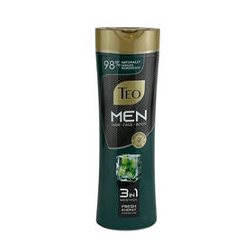 Шампунь 350мл 3в1 MEN MENTHOL Тео 6797