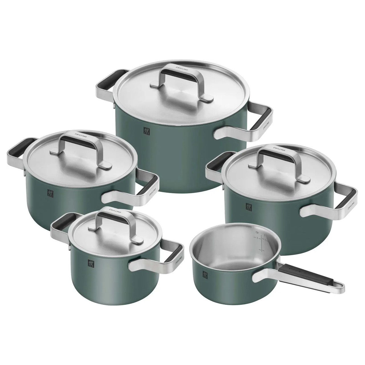 Набір каструль Zwilling J.A. Henckels Pure Green 5 шт 1028854