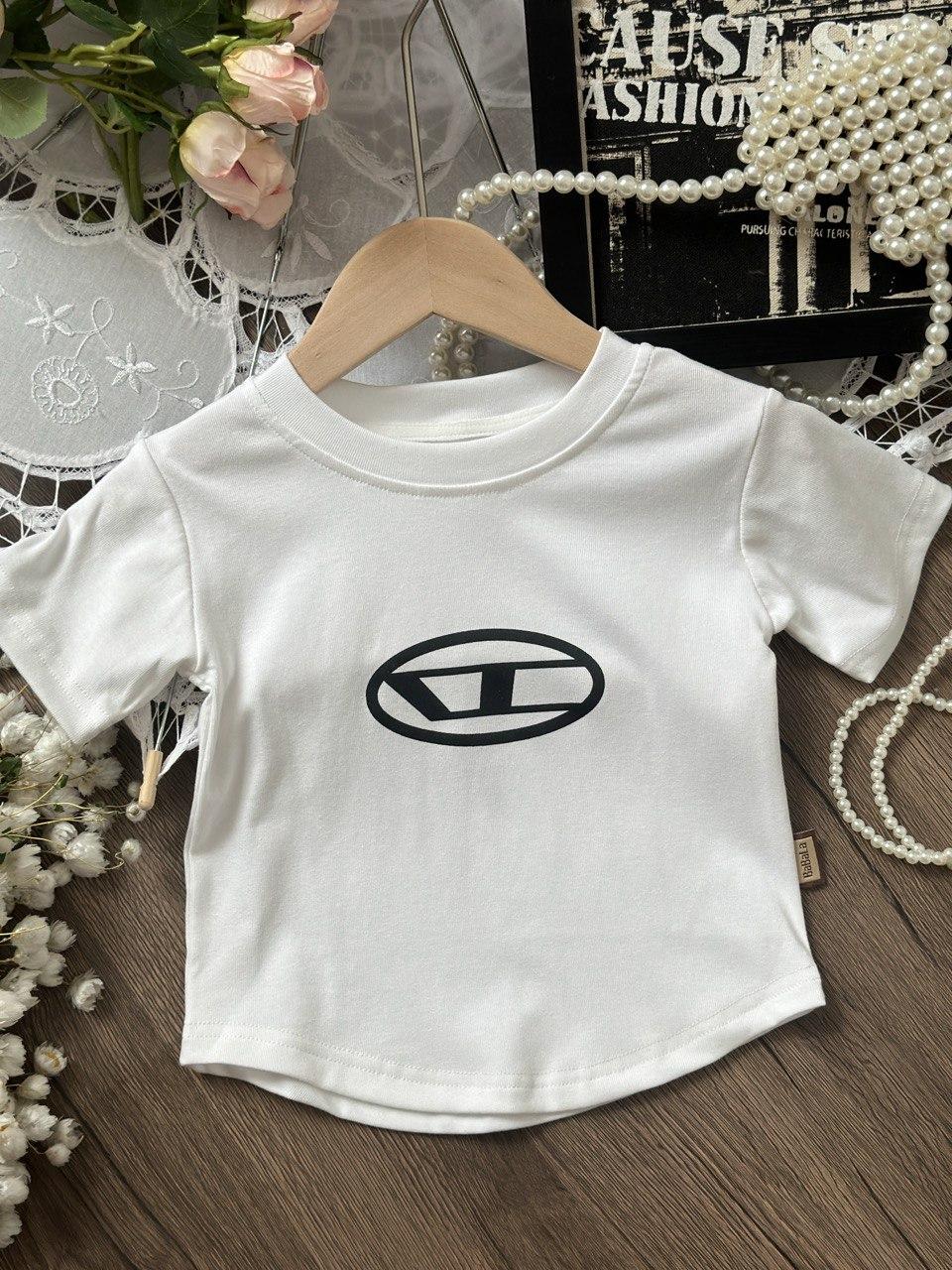 Футболка для дівчинки Білий 8824311, 31, Fashion kids, Білий, Для дівчаток, Літо, 92, фото 1