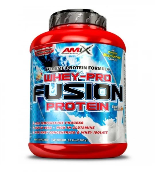 Сироватковий протеїн Amix WheyPro FUSION 2300g