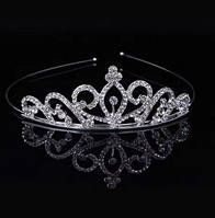 Дитяча діадема для дівчинки з кристалами