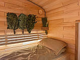 Дерев'яна мобільна Баня-Бочка квадро 4м "LNK", фото 6