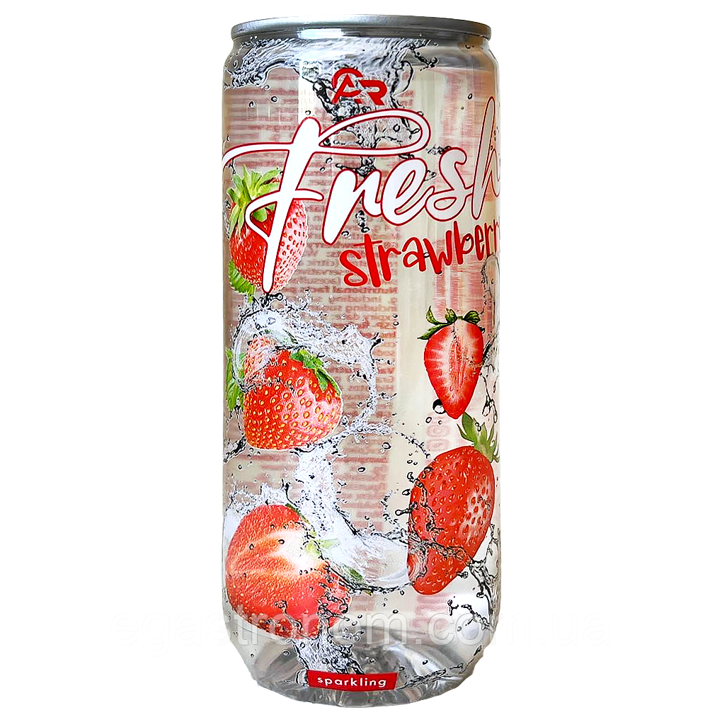 Напій зі смаком полуниці Фреш АКР ACR Fresh strawberry 330ml 24шт/ящ (Код: 00-00017764), фото 1