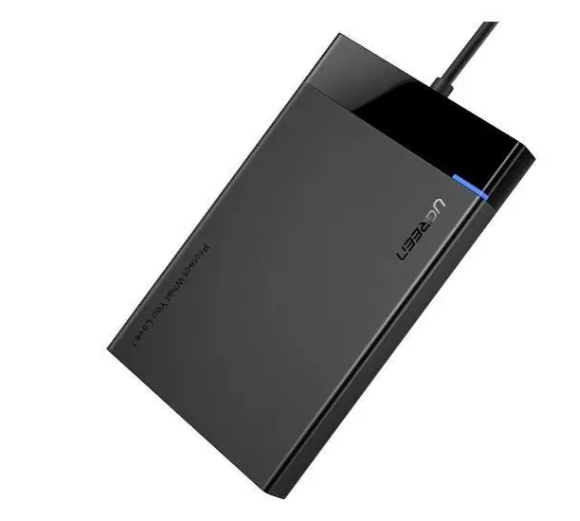 Кишеня для жорсткого диска ноутбука UGREEN US221 для HDD 2.5" Hard Drive Box 30847 Зовнішній корпус