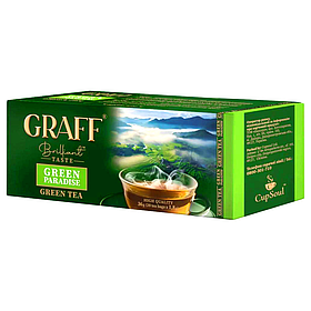 Зелений чай Graff у пакетиках 45 г