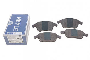 MEYLE 025 247 1018/PD — Комплект передніх гальмівних колодок Рено Гранд Сцінік III 2.0dci,2.0i,1.6dci