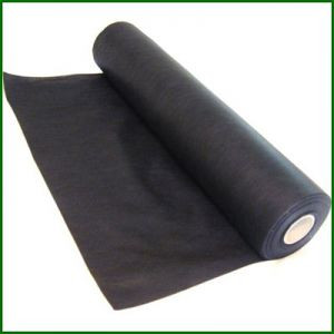 Агроволокно  черное GREENTEХ 1,6х1 (1,6 м²) Польща 50гр/м.кв, фото 1