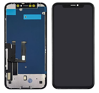 Дисплей iPhone Xr чорний Екран з сенсором (модуль)