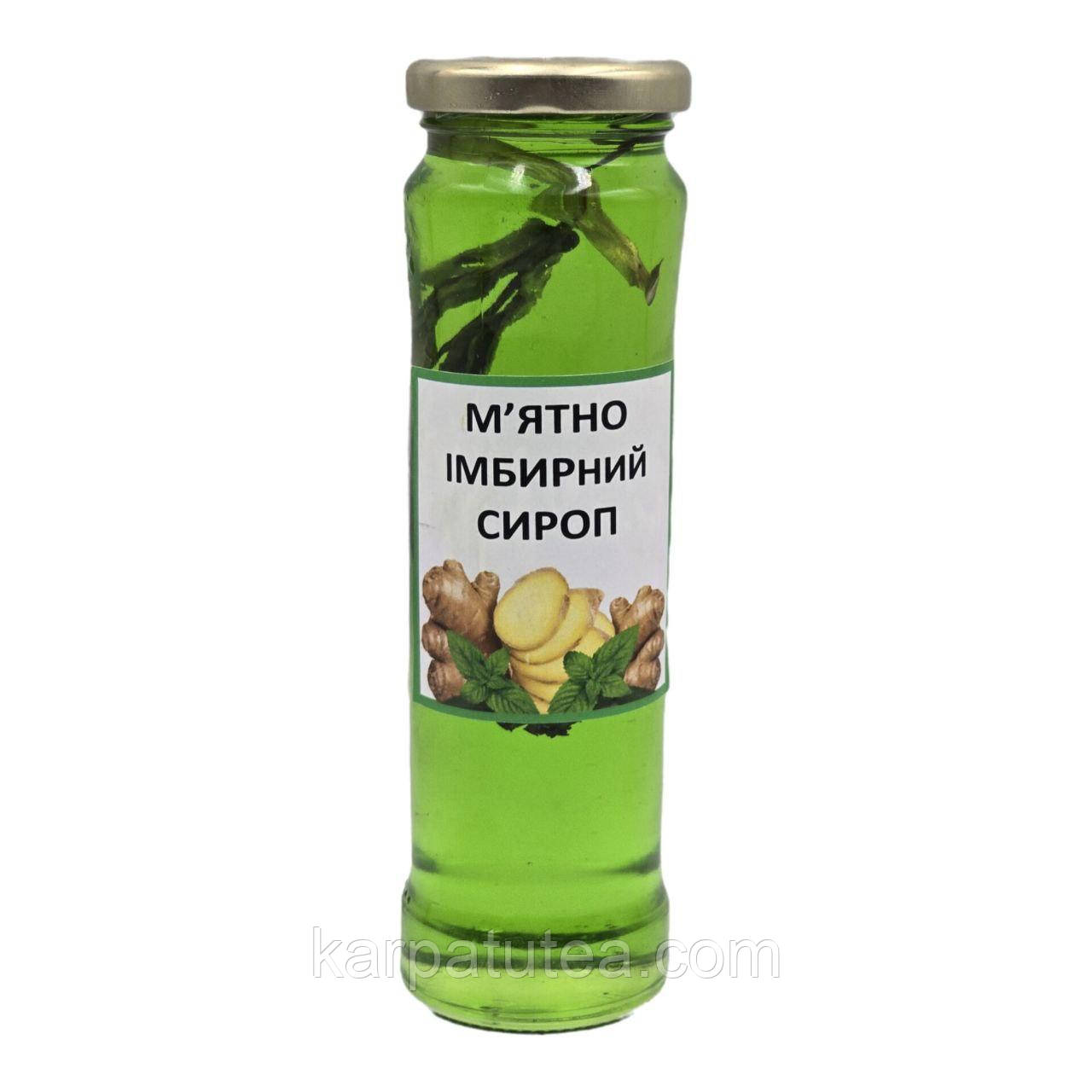 М’ятно-імбирний сироп, 212 мл