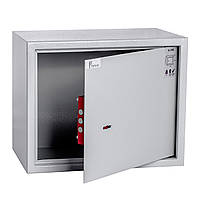 Сейф на ключ для офісу, будинку БС-25КД.7035 (ШхВхГ-310х250х200мм.)