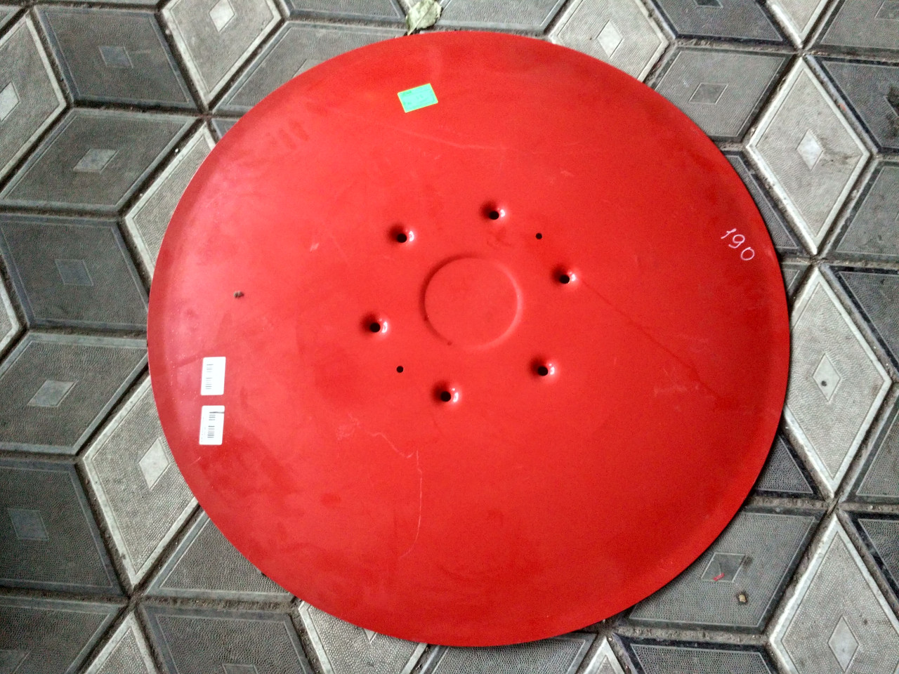 Тарілка ковзна (нижня) роторної косарки 1,85 м посилена., фото 1