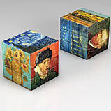 Фіджет куб-пазл антистрес VAN GOGH кубик рубіка іграшка із пластику EDC, фото 3