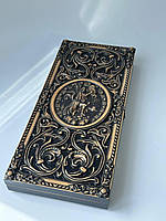 Нарди дерев'яні 50×23см, арт.193026, зі знаком зодіаку Водолій: пориньте у світ свободи та новаторства