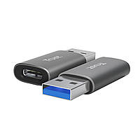 Адаптер Trust Calyx USB-C > USBA3.2, 2шт, чорний (25573_TRUST)