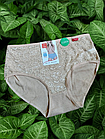 Труси плавки жіночі бавовна рубчик №0091 р.52 54 .Від 6шт по 48грн., фото 4