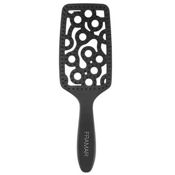 Щітка для волосся пастельна Framar Vent Brush - Black (FB-VB-BLK)