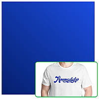 Вініловий лист Bambu Matte Heat Transfer Vinyl Sheet, 300*300мм, 10 штук, Royal Blue (YG008)